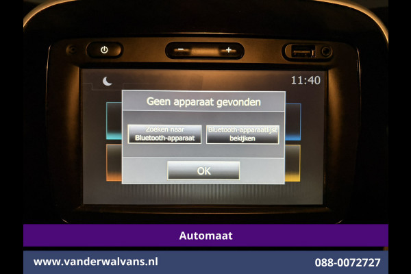 Renault Trafic 2.0 dCi 146pk Automaat L1H1 Euro6 Airco | Navigatie | LED | Cruisecontrol Parkeersensoren, Bijrijdersbank