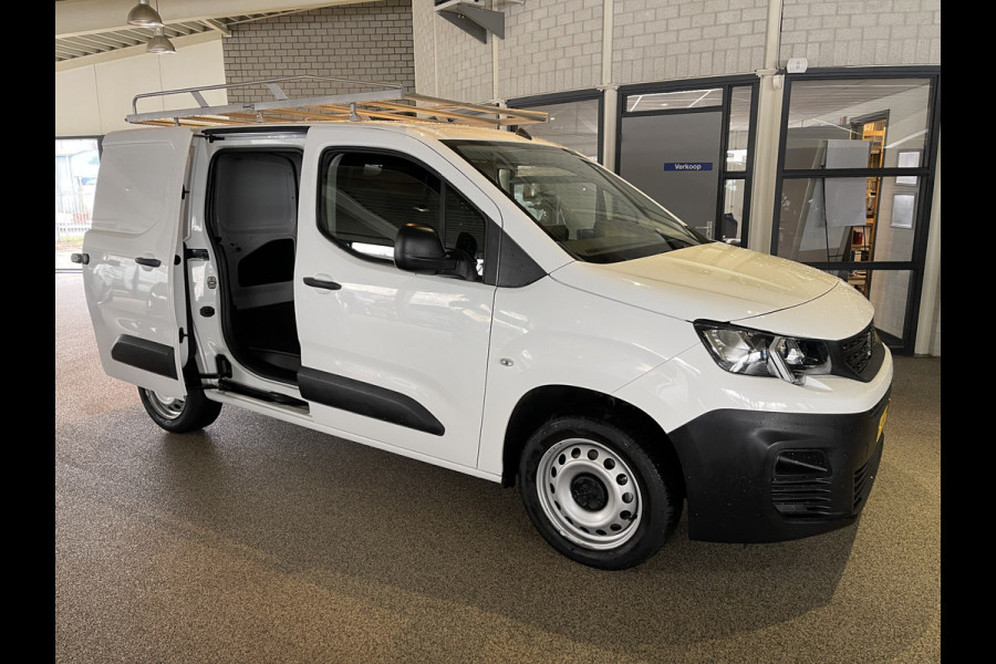 Peugeot Partner 1.5 BlueHDI Premium / vaste prijs rijklaar € 12.950 ex btw / euro 6 / bpm vrij / lease vanaf € 218 / airco / cruise / imperial / laadruimte ventilatie !