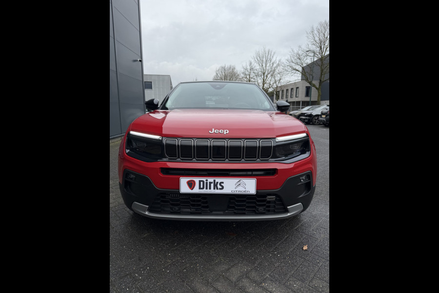 Jeep Avenger 100pk Summit (Elektrisch Schuifdak - JBL - Keyless Entry - Elektrische klep - Leder incl stoelverwarming - LED - Camera - Adapti