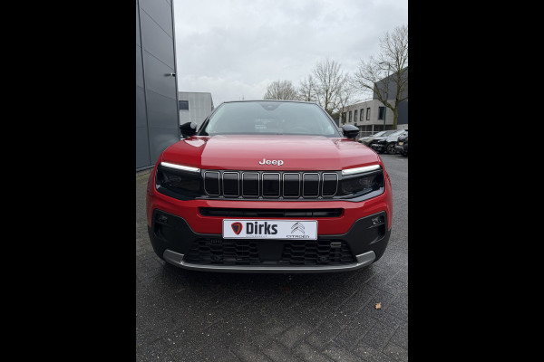 Jeep Avenger 100pk Summit (Elektrisch Schuifdak - JBL - Keyless Entry - Elektrische klep - Leder incl stoelverwarming - LED - Camera - Adapti