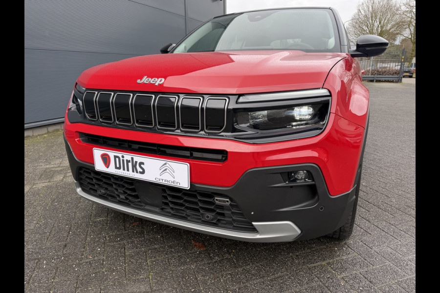 Jeep Avenger 100pk Summit (Elektrisch Schuifdak - JBL - Keyless Entry - Elektrische klep - Leder incl stoelverwarming - LED - Camera - Adapti