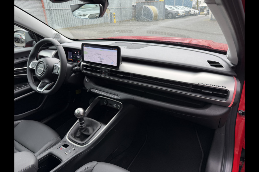 Jeep Avenger 100pk Summit (Elektrisch Schuifdak - JBL - Keyless Entry - Elektrische klep - Leder incl stoelverwarming - LED - Camera - Adapti