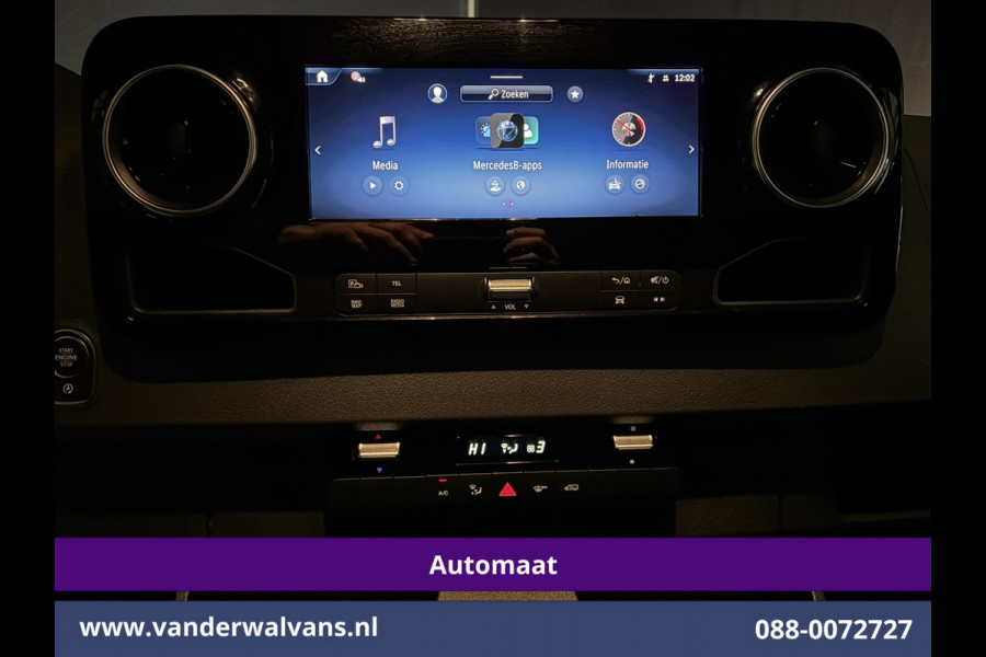 Mercedes-Benz Sprinter 317 CDI 170pk 9G-Tronic Automaat L2H2 Fabrieksgarantie Euro6 Airco | MBUX | Camera | Navigatie LED, Cruisecontrol, Chauffeursstoel, Parkeersensoren, Stoelverwarming, Bijrijdersbank
