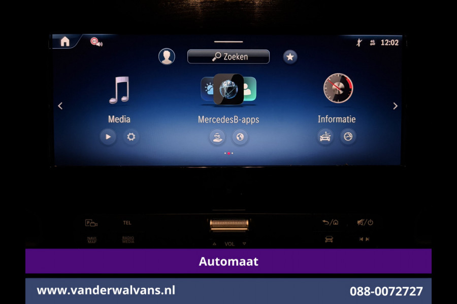 Mercedes-Benz Sprinter 317 CDI 170pk 9G-Tronic Automaat L2H2 Fabrieksgarantie Euro6 Airco | MBUX | Camera | Navigatie LED, Cruisecontrol, Chauffeursstoel, Parkeersensoren, Stoelverwarming, Bijrijdersbank