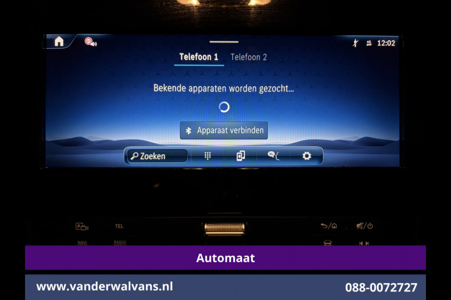 Mercedes-Benz Sprinter 317 CDI 170pk 9G-Tronic Automaat L2H2 Fabrieksgarantie Euro6 Airco | MBUX | Camera | Navigatie LED, Cruisecontrol, Chauffeursstoel, Parkeersensoren, Stoelverwarming, Bijrijdersbank