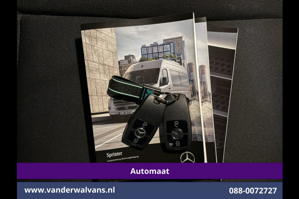 Mercedes-Benz Sprinter 317 CDI 170pk 9G-Tronic Automaat L2H2 Fabrieksgarantie Euro6 Airco | MBUX | Camera | Navigatie LED, Cruisecontrol, Chauffeursstoel, Parkeersensoren, Stoelverwarming, Bijrijdersbank