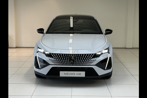 Peugeot 408 1.2 Hybrid 145 e-DCS6 GT Bekleding Alcantara/kunstleder, Panoramisch schuifdak, 360 Vision & Drive Assist Plus Pack, navigatie.