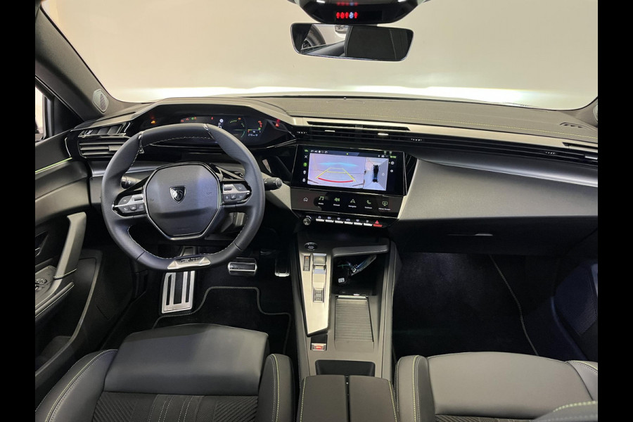 Peugeot 408 1.2 Hybrid 145 e-DCS6 GT Bekleding Alcantara/kunstleder, Panoramisch schuifdak, 360 Vision & Drive Assist Plus Pack, navigatie.