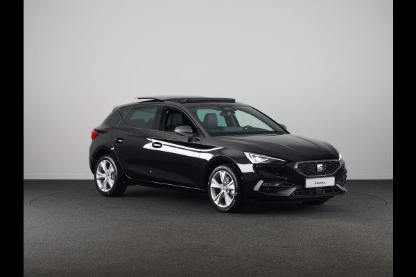 Seat Leon 1.5 TSI e-Hybrid FR Business | Black Pack | Glazen schuif-kanteldak | Safe & Driving Pack | Technology Pack | C2K - Velgen 'Black Pack', 18 inch