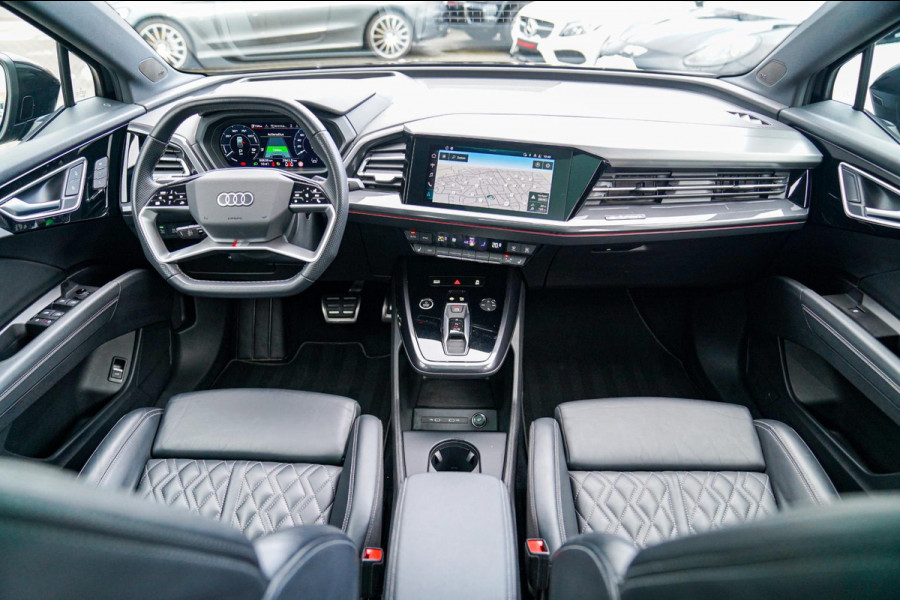 Audi Q4 e-tron 50 quattro Launch edition Advanced Plus 77 kWh | Panorama | BTW | Competition | RS zetels | Memory | HuD | 360 cam