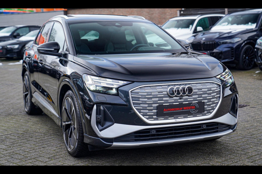 Audi Q4 e-tron 50 quattro Launch edition Advanced Plus 77 kWh | Panorama | BTW | Competition | RS zetels | Memory | HuD | 360 cam