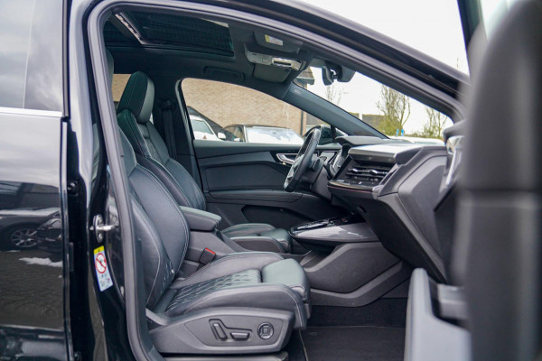 Audi Q4 e-tron 50 quattro Launch edition Advanced Plus 77 kWh | Panorama | BTW | Competition | RS zetels | Memory | HuD | 360 cam