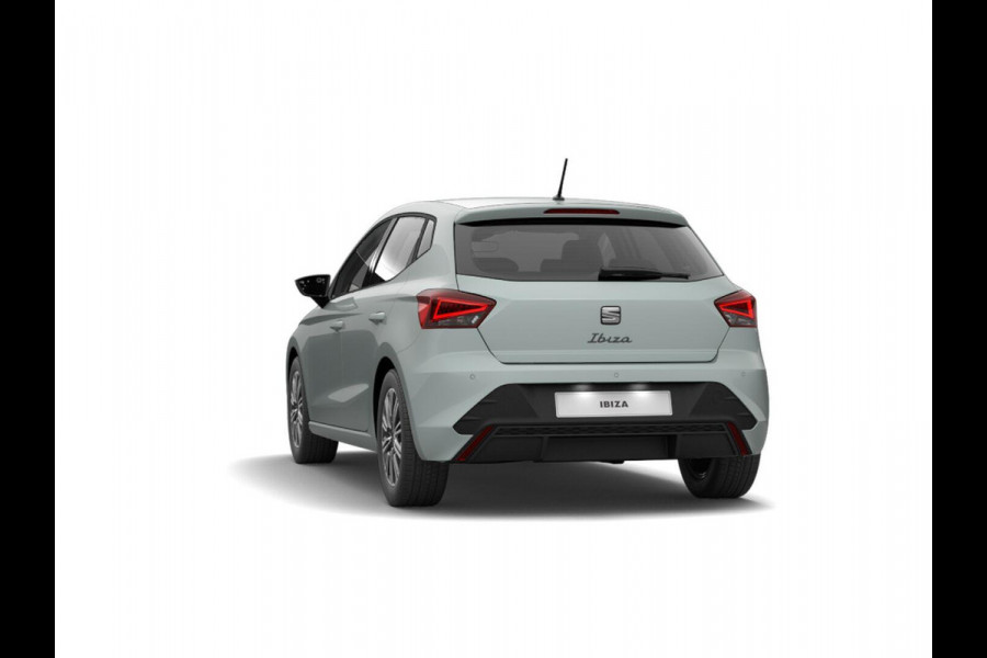 Seat Ibiza Style Business Connect 1.0 EcoTSI 95 pk | Oniric Grey Metallic | Velgen 'Design Machined' | Safe & Driving Pack M | Apple Carplay | Sensoren V+A | Achteruitrij camera