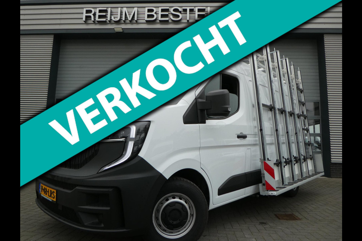 Renault Master T35 2.0 dCi 130 L2H2, Glasresteel, Glaswagen, Glasauto, Apple Carplay.