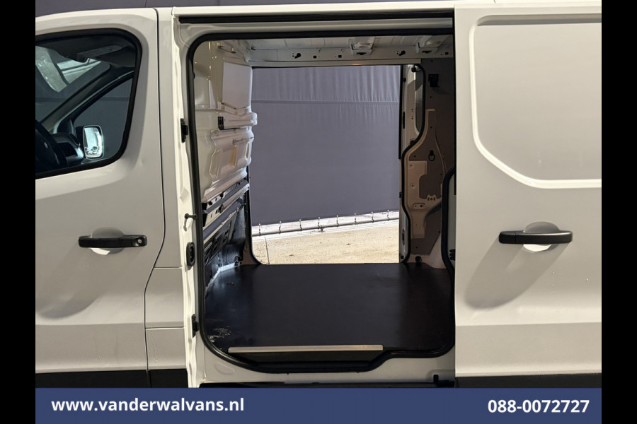Renault Trafic 2.0 dCi 120pk L1H1 Euro6 Airco | 2x zijdeur | Navigatie | LED | Trekhaak | Cruisecontrol Parkeersensoren, Bijrijdersbank