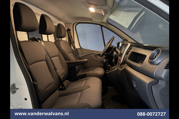 Renault Trafic 2.0 dCi 120pk L1H1 Euro6 Airco | 2x zijdeur | Navigatie | LED | Trekhaak | Cruisecontrol Parkeersensoren, Bijrijdersbank