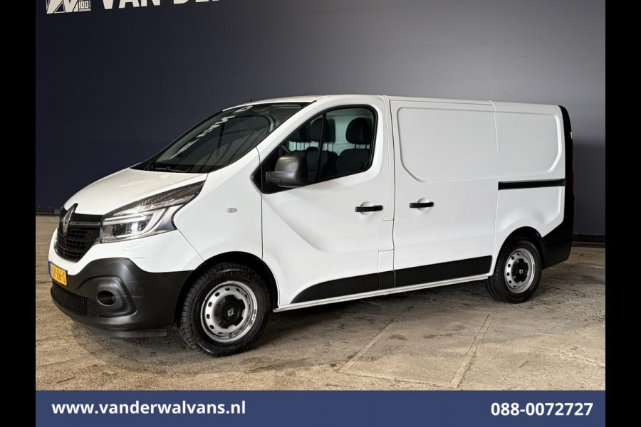 Renault Trafic 2.0 dCi 120pk L1H1 Euro6 Airco | 2x zijdeur | Navigatie | LED | Trekhaak | Cruisecontrol Parkeersensoren, Bijrijdersbank