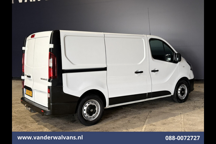 Renault Trafic 2.0 dCi 120pk L1H1 Euro6 Airco | 2x zijdeur | Navigatie | LED | Trekhaak | Cruisecontrol Parkeersensoren, Bijrijdersbank