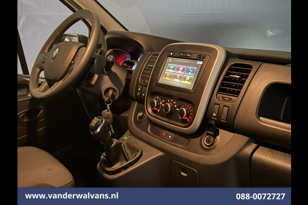 Renault Trafic 2.0 dCi 120pk L1H1 Euro6 Airco | 2x zijdeur | Navigatie | LED | Trekhaak | Cruisecontrol Parkeersensoren, Bijrijdersbank