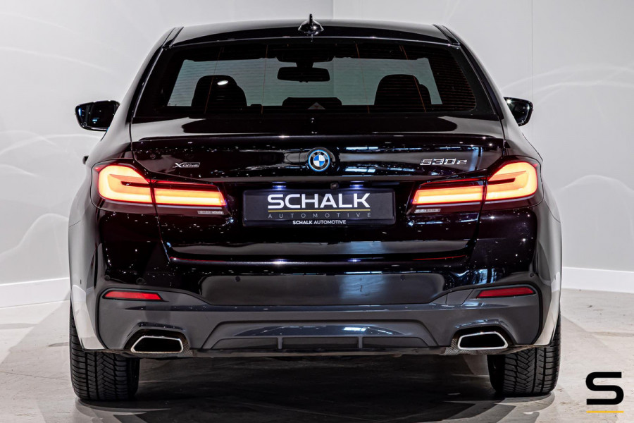 BMW 5 Serie 530e xDrive High Executive|M-sport|Leder|HUD|Cam