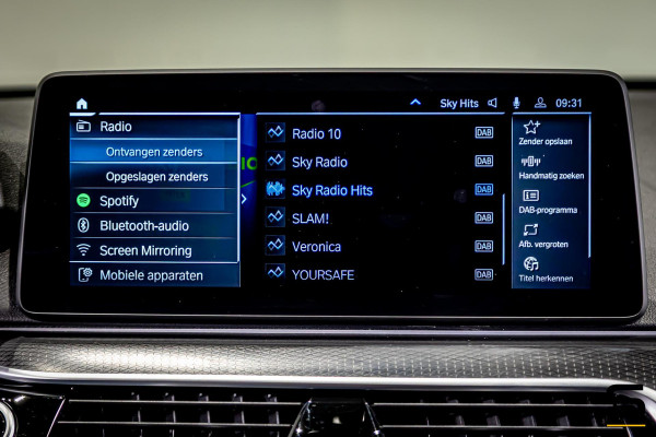 BMW 5 Serie 530e xDrive High Executive|M-sport|Leder|HUD|Cam