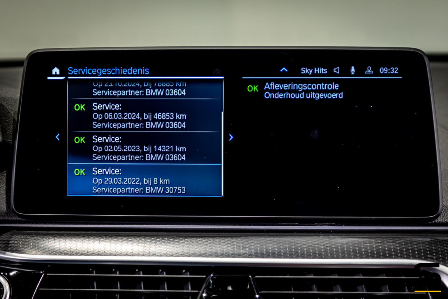 BMW 5 Serie 530e xDrive High Executive|M-sport|Leder|HUD|Cam