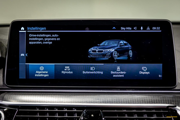 BMW 5 Serie 530e xDrive High Executive|M-sport|Leder|HUD|Cam