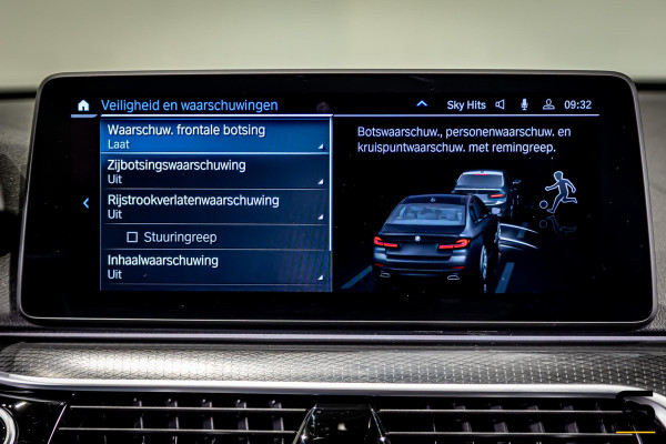 BMW 5 Serie 530e xDrive High Executive|M-sport|Leder|HUD|Cam