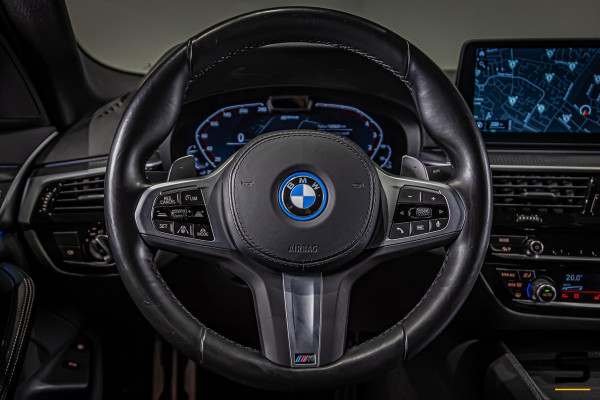 BMW 5 Serie 530e xDrive High Executive|M-sport|Leder|HUD|Cam