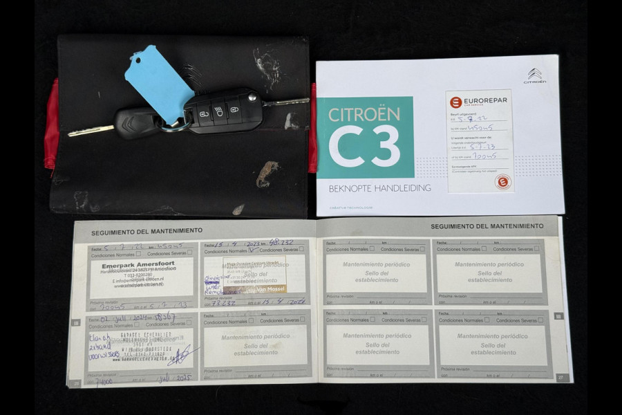 Citroën C3 1.2 PureTech S&S Feel 2e Eigenaar,Navi,Camera,Automaat,110pk,D-riem recent vv,Clima,Cruise,Pdc,Dealer Onderhouden,Lm velgen,Apk tot 05-2027