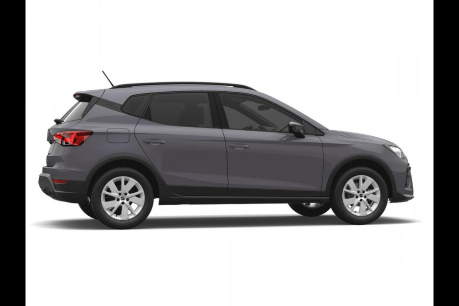 Seat Arona 1.0 EcoTSI Style Business Connect | Premium Lak 'Graphene Grey' | Verwarmbare voorstoelen | Achteruitrijcamera | Sensoren V+A | Vergroot Virtual Cockpit