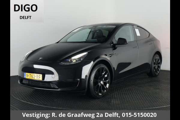 Tesla Model Y Long Range AWD 75 kWh | SOH 84% | Navigatie | Leder | Stoelverwarming | FSD systeem AutoPilot