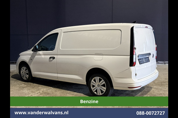 Volkswagen Caddy Cargo Maxi 1.5 TSI 116pk Benzine motor L2H1 Fabrieksgarantie Euro6 Airco | Camera | Apple Carplay Bumper in de kleur, Android Auto, Zijdeur