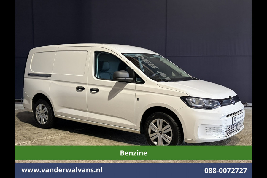 Volkswagen Caddy Cargo Maxi 1.5 TSI 116pk Benzine motor L2H1 Fabrieksgarantie Euro6 Airco | Camera | Apple Carplay Bumper in de kleur, Android Auto, Zijdeur