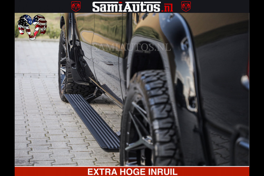 Dodge Ram 1500 Limited Night High Output 540HP 706Nm | Massage + Full Option | De Meest Luxe en Volle Pick-Up in zijn Klasse | Comfortabele Dubbele Cabine met Royale 5 Zitplaatsen | BPM vrij | Nu Leverbaar uit Voorraad | Voorraad Nr 2357 - 5182