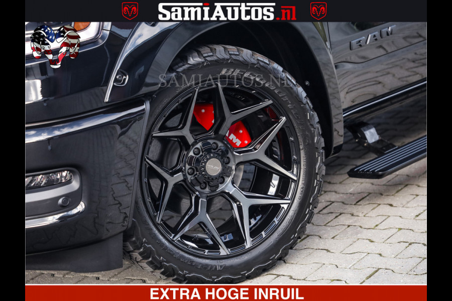 Dodge Ram 1500 Limited Night High Output 540HP 706Nm | Massage + Full Option | De Meest Luxe en Volle Pick-Up in zijn Klasse | Comfortabele Dubbele Cabine met Royale 5 Zitplaatsen | BPM vrij | Nu Leverbaar uit Voorraad | Voorraad Nr 2357 - 5182