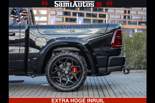 Dodge Ram 1500 Limited Night High Output 540HP 706Nm | Massage + Full Option | De Meest Luxe en Volle Pick-Up in zijn Klasse | Comfortabele Dubbele Cabine met Royale 5 Zitplaatsen | BPM vrij | Nu Leverbaar uit Voorraad | Voorraad Nr 2357 - 5182