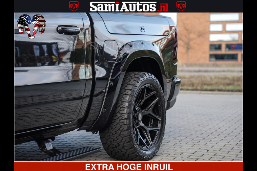 Dodge Ram 1500 Limited Night High Output 540HP 706Nm | Massage + Full Option | De Meest Luxe en Volle Pick-Up in zijn Klasse | Comfortabele Dubbele Cabine met Royale 5 Zitplaatsen | BPM vrij | Nu Leverbaar uit Voorraad | Voorraad Nr 2357 - 5182
