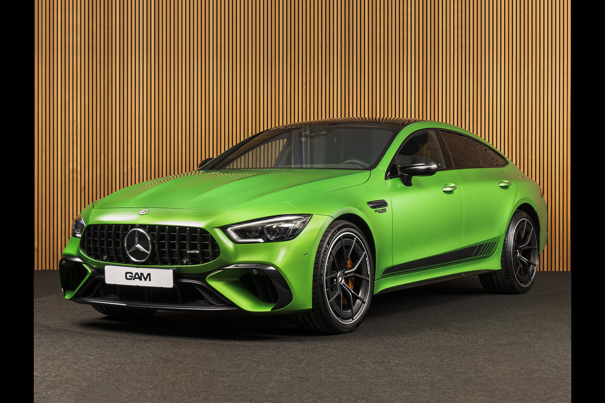 Mercedes-Benz AMG GT 4-Door Coupe AMG 63 S E Performance Premium Plus AMG GREEN HELL MAGNO I AMG DYNAMIC PLUS