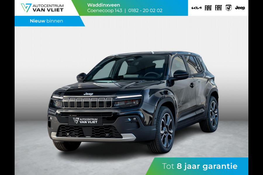 Jeep Avenger Summit 54 kWh | Uit voorraad leverbaar | Schuif/Kanteldak | Winter Pack | Infotainment&Convenience Pack | Warmtepomp