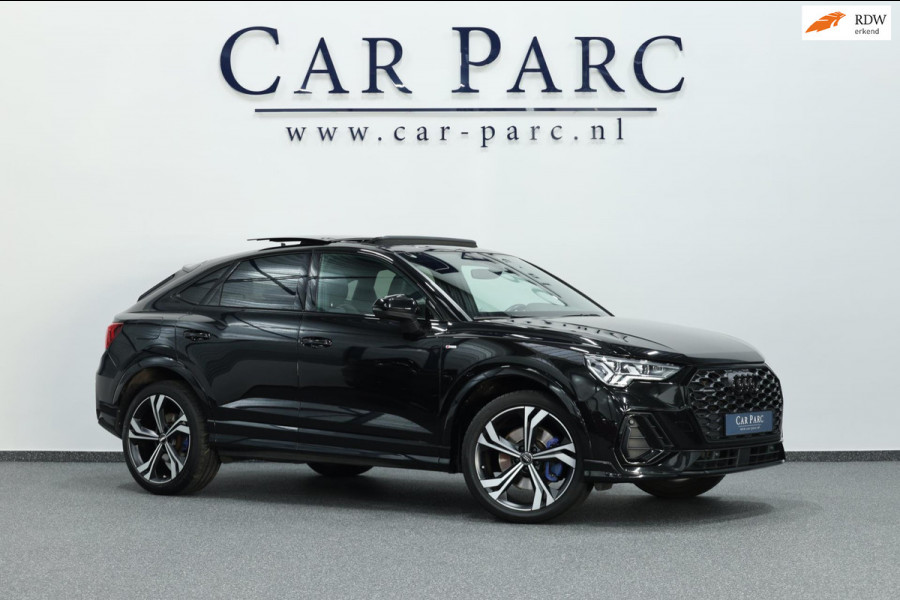 Audi Q3 Sportback 45 TFSI quattro S edition 3x S-LINE/SFEER/VIRTUAL/PANO/HALF LEDER+S.VERWARMING/20" LMV/CAM/ACC/12 MND GARANTIE!