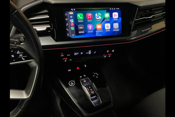 Audi Q4 e-tron 40 S Edition Competition 77 kWh|100%SOH|BLACK ED.|TREKH.|ACC|CARPLAY|CAMERA|STOELVERW.|NL-AUTO|NAP|1e EIG|INCL BTW|