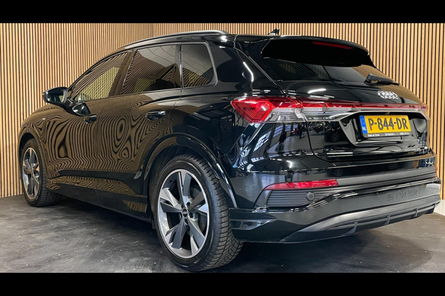 Audi Q4 e-tron 40 S Edition Competition 77 kWh|100%SOH|BLACK ED.|TREKH.|ACC|CARPLAY|CAMERA|STOELVERW.|NL-AUTO|NAP|1e EIG|INCL BTW|