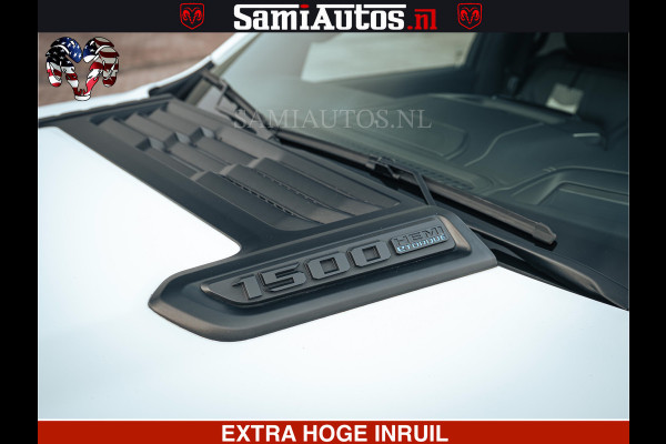 Dodge Ram 1500 Limited Night | 5.7 V8 Hemi Full Option | LPG | Comfortabele Dubbele Cabine met Royale 5 Zitplaatsen | De Meest Luxe en Volle Pick-Up in zijn Klasse | BPM vrij | Nu Leverbaar uit Voorraad | Voorraad Nr v45lp