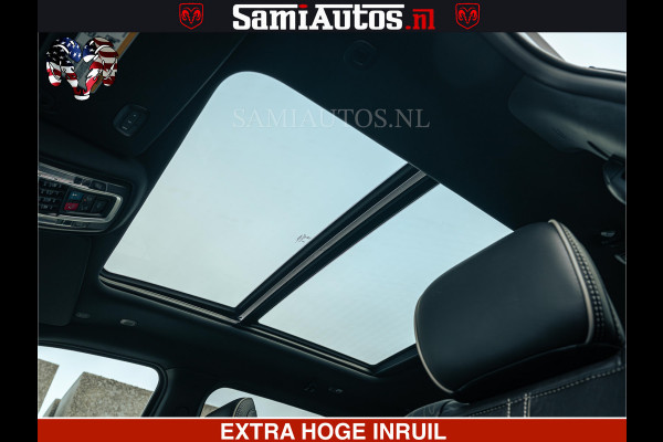 Dodge Ram 1500 Limited Night | 5.7 V8 Hemi Full Option | LPG | Comfortabele Dubbele Cabine met Royale 5 Zitplaatsen | De Meest Luxe en Volle Pick-Up in zijn Klasse | BPM vrij | Nu Leverbaar uit Voorraad | Voorraad Nr v45lp