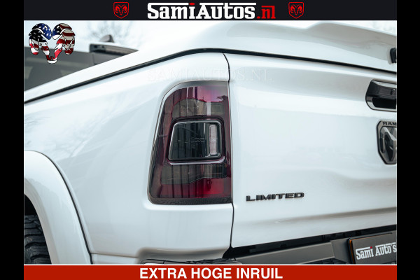 Dodge Ram 1500 Limited Night | 5.7 V8 Hemi Full Option | LPG | Comfortabele Dubbele Cabine met Royale 5 Zitplaatsen | De Meest Luxe en Volle Pick-Up in zijn Klasse | BPM vrij | Nu Leverbaar uit Voorraad | Voorraad Nr v45lp