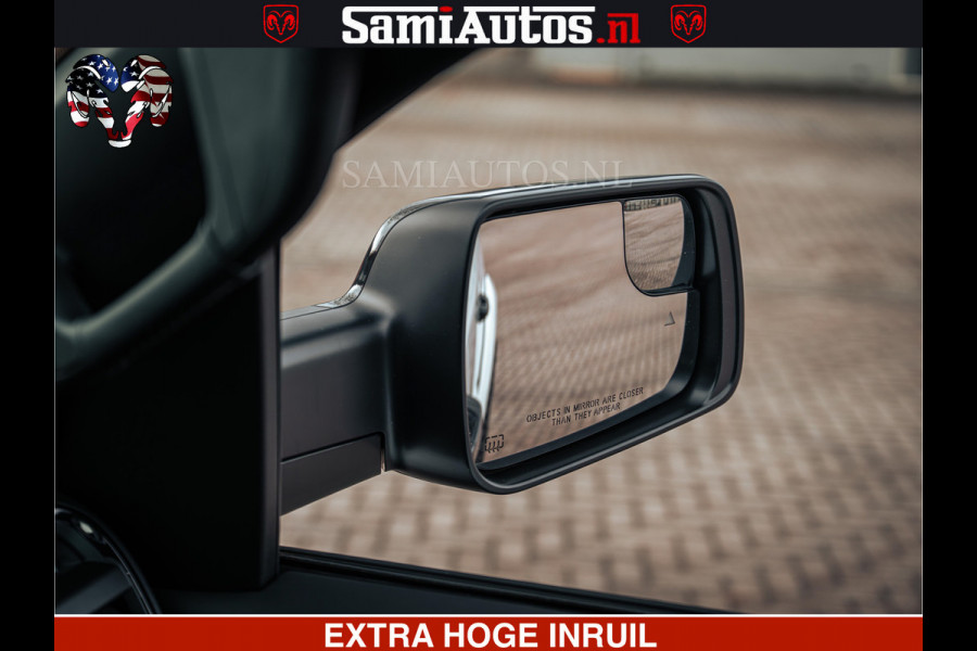 Dodge Ram 1500 Limited Night | 5.7 V8 Hemi Full Option | LPG | Comfortabele Dubbele Cabine met Royale 5 Zitplaatsen | De Meest Luxe en Volle Pick-Up in zijn Klasse | BPM vrij | Nu Leverbaar uit Voorraad | Voorraad Nr v45lp