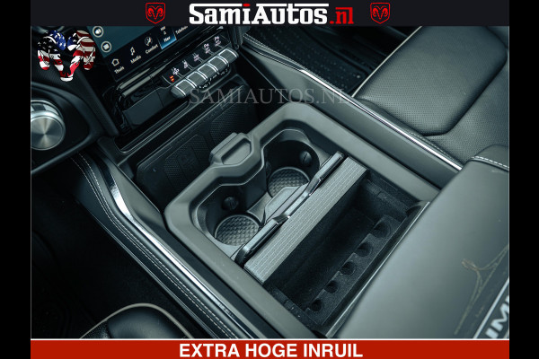 Dodge Ram 1500 Limited Night | 5.7 V8 Hemi Full Option | LPG | Comfortabele Dubbele Cabine met Royale 5 Zitplaatsen | De Meest Luxe en Volle Pick-Up in zijn Klasse | BPM vrij | Nu Leverbaar uit Voorraad | Voorraad Nr v45lp