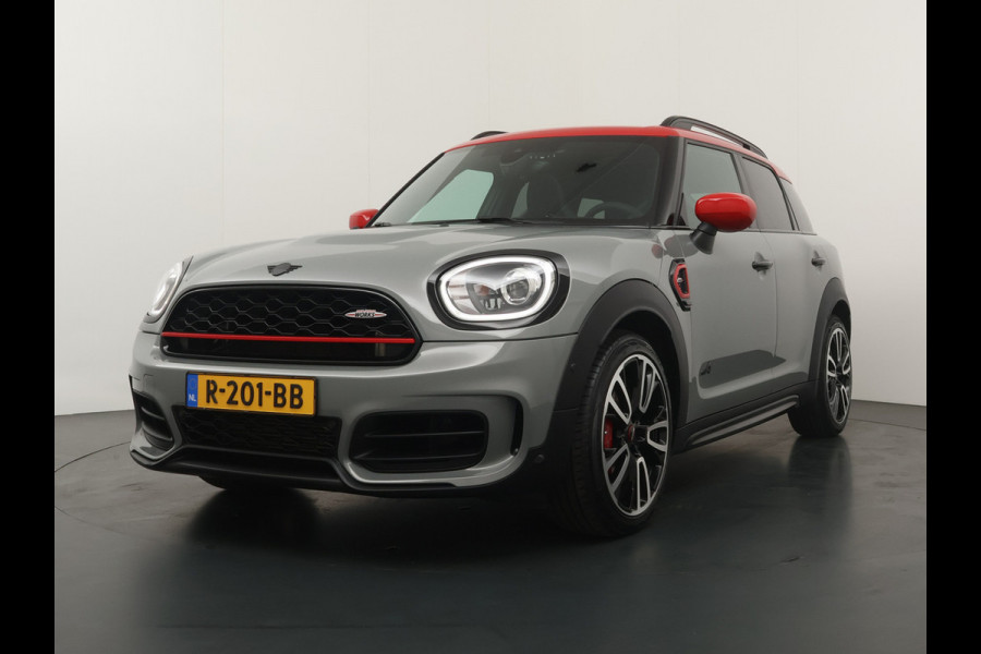 MINI Countryman 2.0 John Cooper Works ALL4 White Silver Edition Automaat - Airco - Apple Carplay/Android Auto - Cruise Control -KeyLess Entry - Panoramadak - Lederen Bekleding - Voorstoelen Verwarmd - Virena Zekerheidspakket €895,-