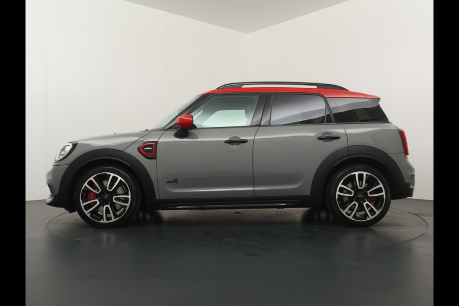 MINI Countryman 2.0 John Cooper Works ALL4 White Silver Edition Automaat - Airco - Apple Carplay/Android Auto - Cruise Control -KeyLess Entry - Panoramadak - Lederen Bekleding - Voorstoelen Verwarmd - Virena Zekerheidspakket €895,-